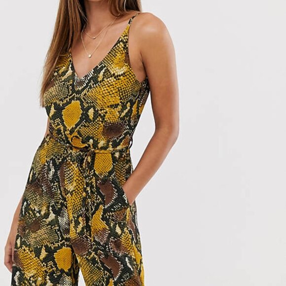 Snake Culotte jumpsuit - Picture 3 of 4